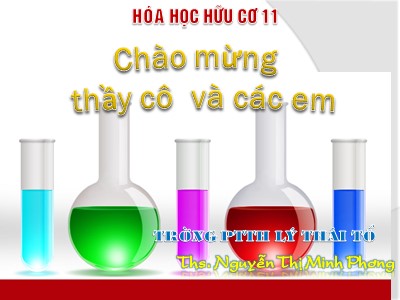 Bài giảng Hóa học 11 - Bài 21: Công thức phân tử hợp chất hữu cơ (tiết 1)