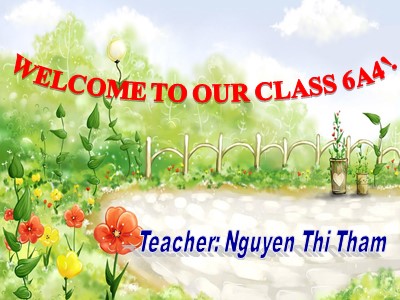 Bài giảng Tiếng Anh 6 - Unit 4: My neighbourhood - Lesson 7: Looking back & Project