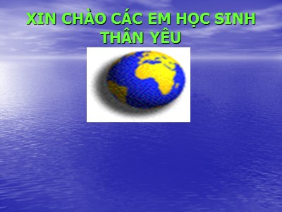 Bài giảng Hình học 9 - Tiết 8: Bảng lượng giác