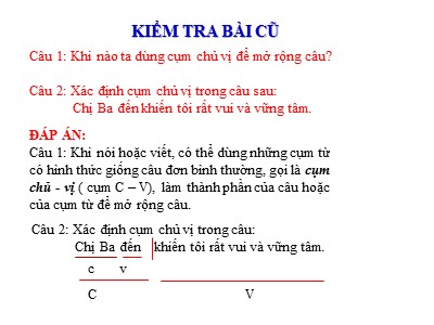 Bài giảng Ngữ văn 8 - Bài 28: Liệt kê