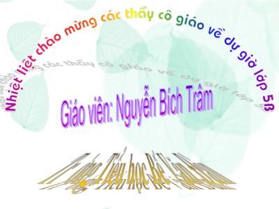 Bài giảng Địa lí 5 - Công nghiệp