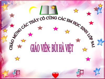 Bài giảng Ngữ văn Lớp 9 - Tiết 89: Văn bản Hai đứa trẻ - Bùi Hà Việt