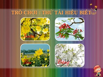 Bài giảng Thiết kế trò chơi cho Powerpoint: Thử tài hiểu biết