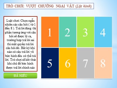 Thiết kế trò chơi trên PowerPoint: Vượt chướng ngại vật