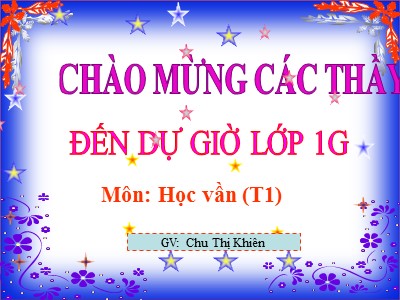 Bài giảng Tiếng Việt Lớp 1 - Bài 72: Vần ut, ưt
