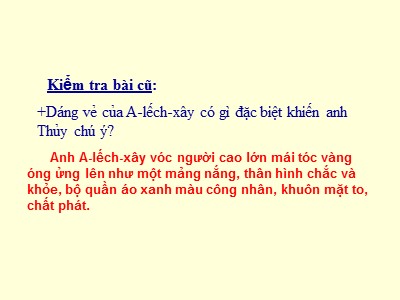 Bài giảng Tiếng Việt Lớp 5 - Tập đọc: Ê-mi-li, con