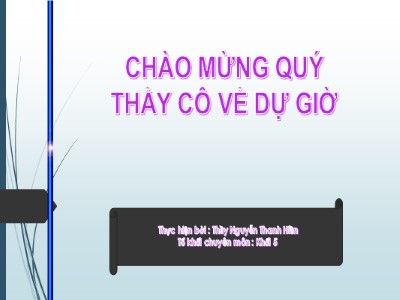 Bài giảng Tin học 3 - Bài 12: Windows Explorer (Tiết 1) - Nguyễn Thanh Hiền