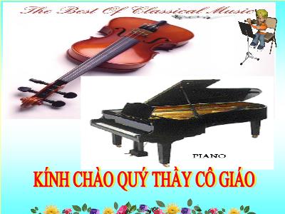 Bài giảng Âm nhạc Lớp 6 - Tiết 6: Ôn bài hát: Vui bước trên đường xa. Tập đọc nhạc: TĐN số 2