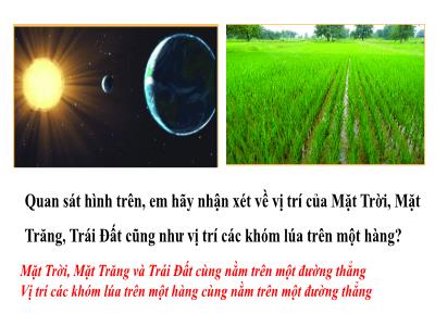 Bài giảng Đại số Lớp 9 - Tiết 26: Điểm và đường thẳng