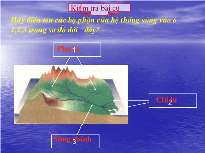 Bài giảng Địa lí Lớp 6 - Tiết 30, Bài 24: Biển và đại dương
