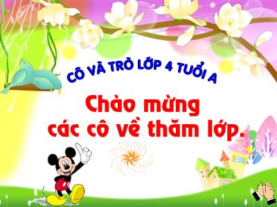 Bài giảng Mầm non Lớp Chồi - Chủ đề: Ngành nghề. Đề tài: Thơ Hạt gạo làng ta - Nguyễn Thị Thu Huyền