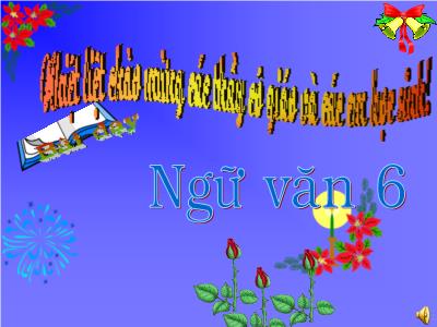 Bài giảng Ngữ Văn Lớp 6 - Tiết 78: So sánh