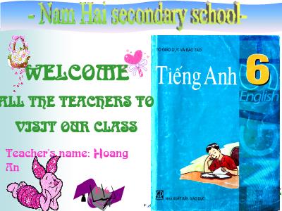 Bài giảng Tiếng Anh Lớp 6 - Unit 4: Big or small. Lesson 5: (C1,2,3) - Hoang An