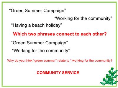 Bài giảng Tiếng Anh Lớp 7 - Unit 3. Community Service. Lesson 1. Getting started