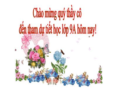 Bài giảng Toán Lớp 9 - Luyện tập: Góc có đỉnh ở bên trong đường tròn. Góc có đỉnh ở bên ngoài đường tròn