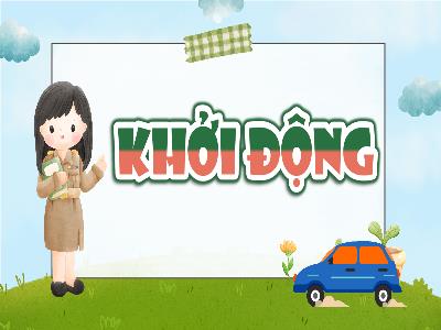 Bài giảng môn Toán Lớp 5 (Kết nối tri thức) - Chủ đề 10: Số đo thời gian. Vận tốc. Các bài toán liên quan đến chuyển động đều - Bài 59: Vận tốc của một chuyển động đều - Năm học 2024-2025