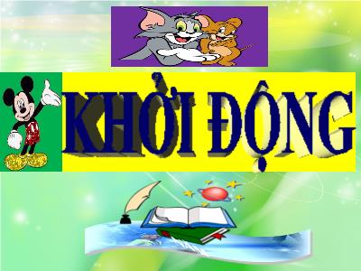 Bài giảng môn Toán Lớp 5 - Ôn tập So sánh hai phân số - Năm học 2023-2024