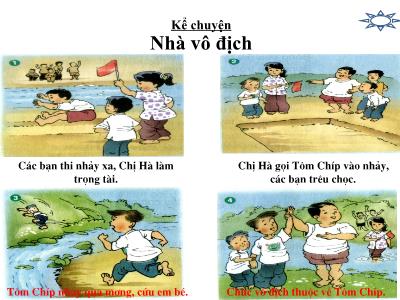 Bài giảng Tiếng Việt Lớp 5 (Kể chuyện) - Tuần 32: Nhà vô địch - Năm học 2023-2024