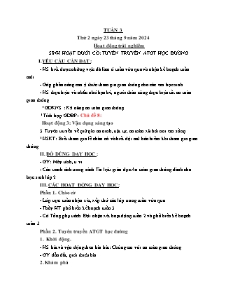 Kế hoạch bài dạy các môn Lớp 2 - Tuần 3 - Năm học 2024-2025 - Mai Thị Quyên