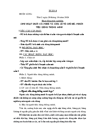 Kế hoạch bài dạy các môn Lớp 2 - Tuần 8 - Năm học 2024-2025 - Nguyễn Thị Hiền