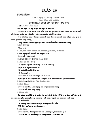 Kế hoạch bài dạy các môn Lớp 3 - Tuần 16 - Năm học 2024-2025 - Đỗ Thị Nhung