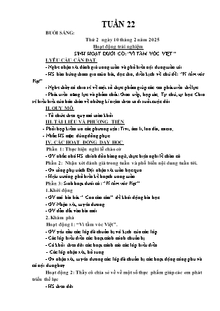 Kế hoạch bài dạy các môn Lớp 3 - Tuần 22 - Năm học 2024-2025 - Nguyễn Thị Sỹ