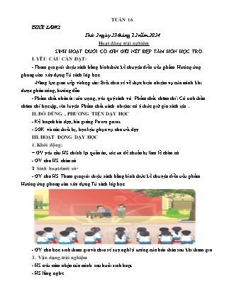 Kế hoạch bài dạy các môn Lớp 4 - Tuần 16 - Năm học 2024-2025 - Ngô Minh Nguyệt