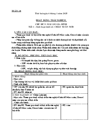 Kế hoạch bài dạy các môn Lớp 4 - Tuần 18 - Năm học 2024-2025 - Ngô Minh Nguyệt