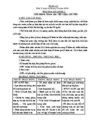 Kế hoạch bài dạy các môn Lớp 5 - Tuần 13 - Năm học 2024-2025 - Hà Văn Lâu