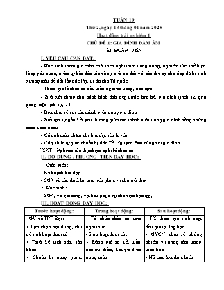 Kế hoạch bài dạy các môn Lớp 5 - Tuần 19 - Năm học 2024-2025 - Trần Thị Huyền