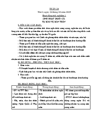 Kế hoạch bài dạy các môn Lớp 5 - Tuần 24 - Năm học 2024-2025 - Hà Văn Lâu