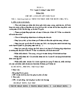Kế hoạch bài dạy các môn Lớp 5 - Tuần 3 - Năm học 2024-2025 - Trần Thị Thương